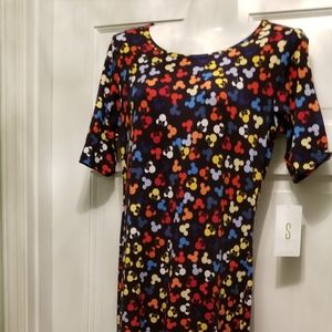 LulaRoe Julia Dress Mickey Mouse